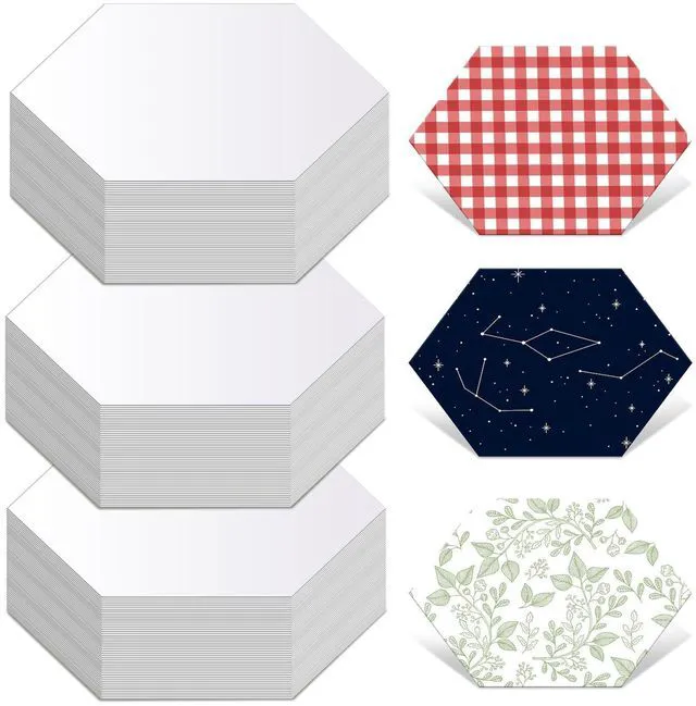 Main image of 300Count 1Inch Quilting Templates and Stencils, Sewing Pattern Paper