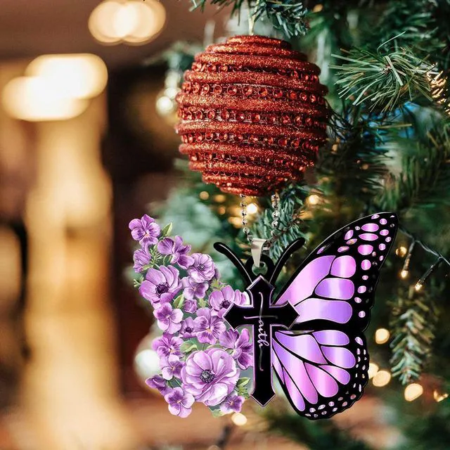 Alt view image 5 of 6 - Butterfly Car Hanging Ornament Charm Home Decoration Keepsake