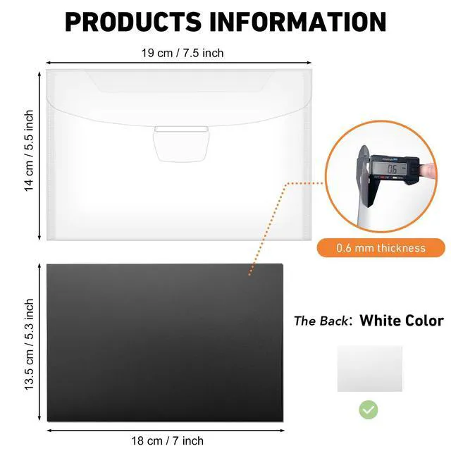 Alt view image 3 of 6 - Magnetic Sheets for Dies Storage, 20 Pcs (10 Magnetic Sheets + 10 Bags)