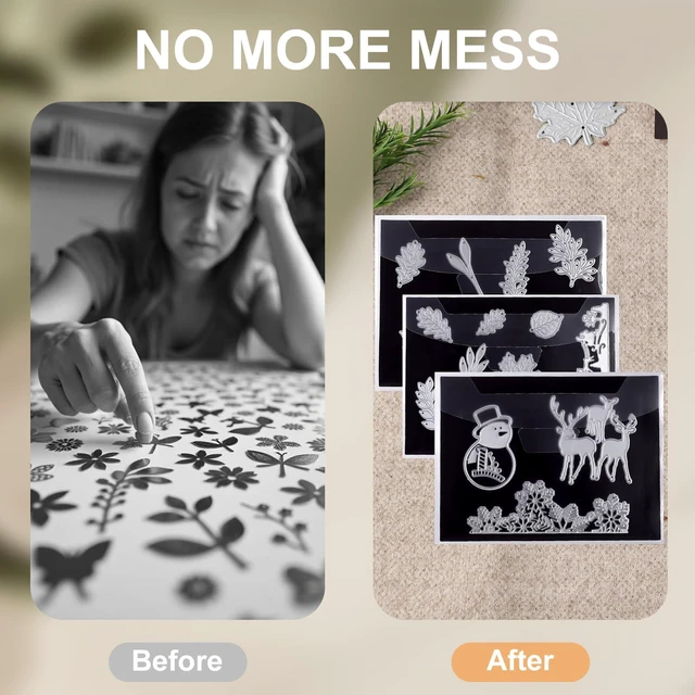 Alt view image 2 of 6 - Magnetic Sheets for Dies Storage, 20 Pcs (10 Magnetic Sheets + 10 Bags)