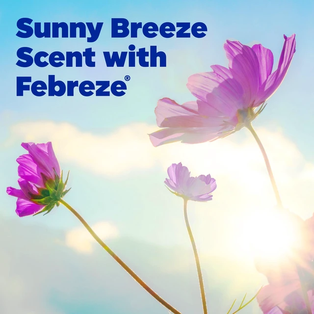 Alt view image 2 of 6 - Tide Simply Oxi Boost + Febreze Odor Defense Sunny Breeze, 74 Loads, 105 fl oz
