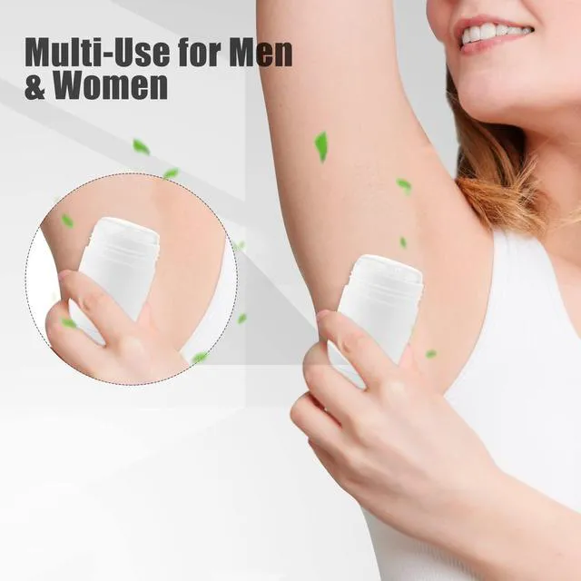 Alt view image 6 of 6 - 6Pcs 30ml/1oz Empty Twist-Up Stick Deodorant Containers Round Holder for Heel Balm Lotion Bar Crayon Chapstick Homemade Lipstick - White