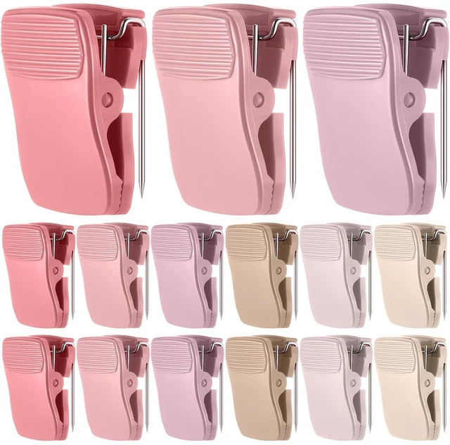 Main image of Chiisong Cubicle Clips for Fabric Walls, 15Pcs, Pink