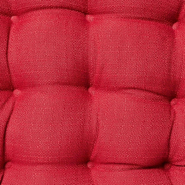 Alt view image 4 of 5 - Mainstays Textured Chair Seat Pad, 15.5" x 16", Red, 1-Piece