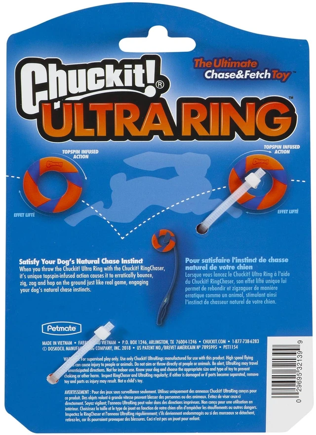 Alt view image 5 of 5 - Chuckit! UltraRing Fetch and Chase Outdoor Dog Toy for All Breeds