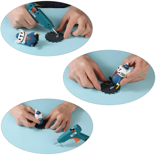 Alt view image 7 of 7 - Mr. Pen Mini Hot Glue Gun and Sticks Set