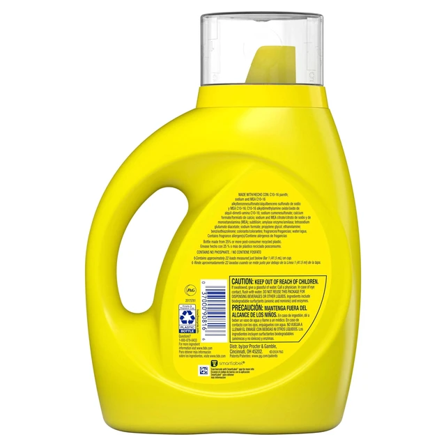 Alt view image 5 of 6 - Tide Simply Oxi Boost + Ultra Stain Release, 31 fl oz, 22 Loads, Refreshing Breeze