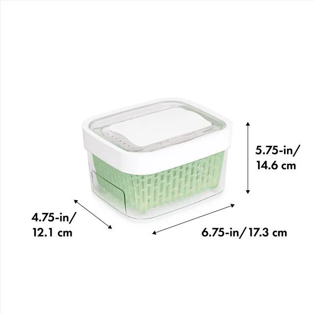 Alt view image 4 of 4 - OXO Good Grips 1.6-Quart Storage Container, White