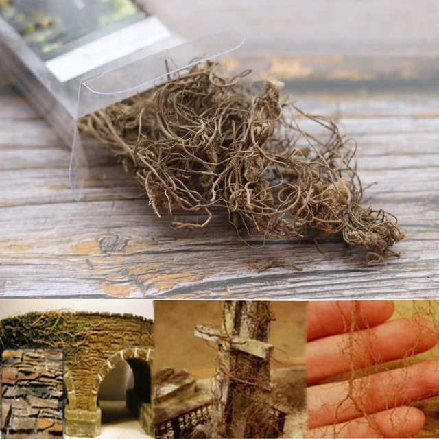 Main image of Warmtree Miniature Vine Roots for Diorama Train Scenery Terrain Materials