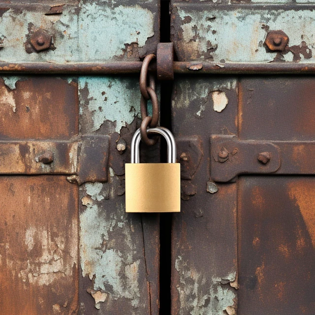 Alt view image 4 of 7 - 4 Pcs Small Keyed Solid Brass Padlocks with Same Keys for Toolbox Sheds Storage Unit Gym Fence Lockers