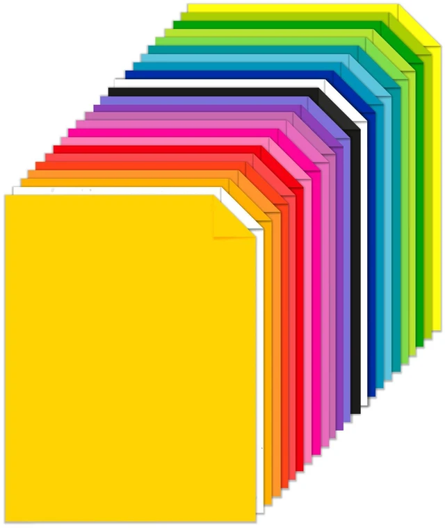 Alt view image 2 of 5 - Astrobrights Spectrum 25-Color Assortment Colored Paper, 8.5" x 11", 24 lb/89 gsm, 150 Sheets