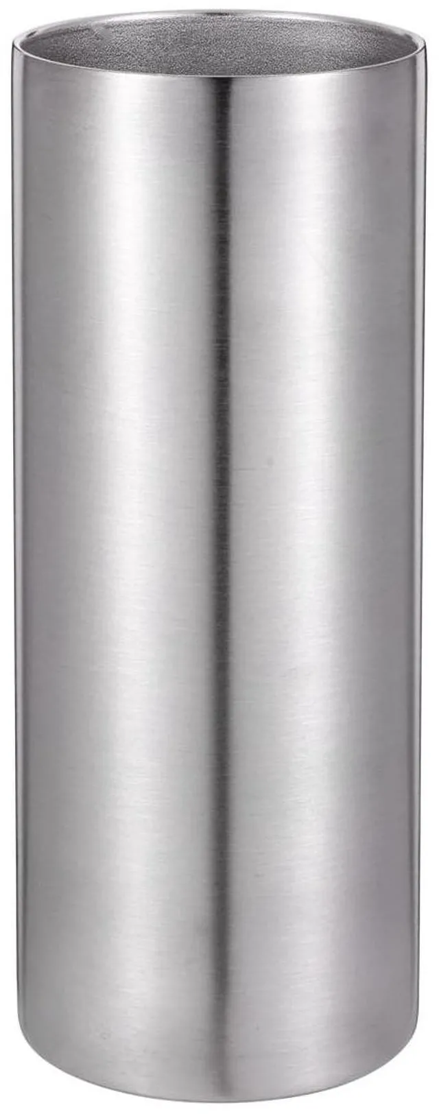 Alt view image 5 of 5 - 25fl oz Double Wall Stainless Steel Slim Tumbler, Slider Lid