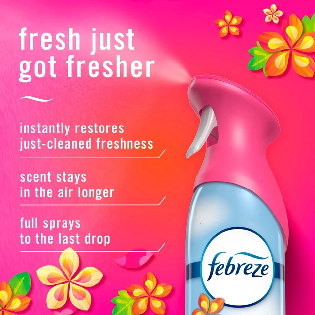 Alt view image 3 of 5 - Febreze Air Mist Air Freshener Spray, Gain Island Fresh, 8.1oz, 2 Count