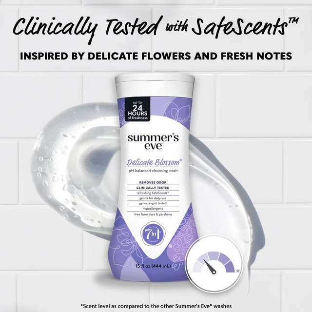 Alt view image 2 of 4 - Summer's Eve Delicate Blossom Daily Feminine Wash, 15oz