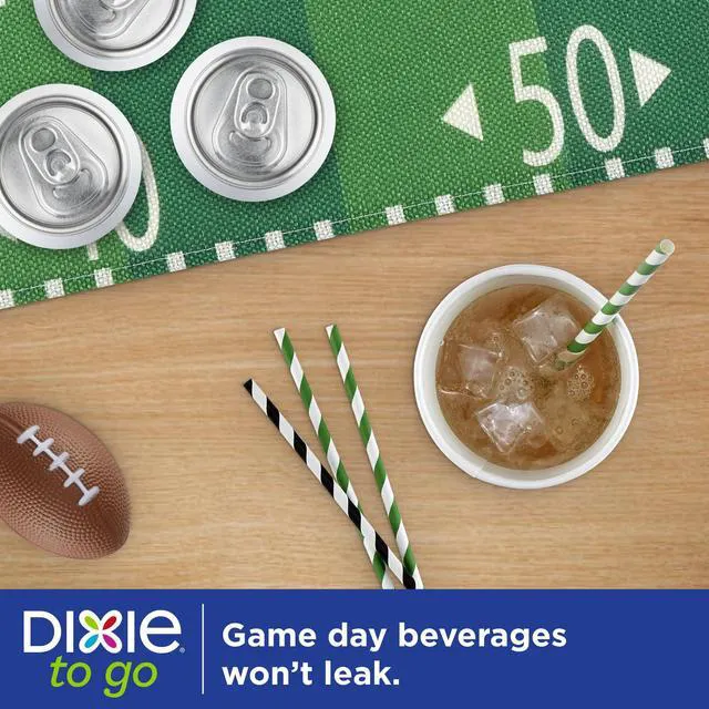 Alt view image 5 of 6 - Dixie To Go Disposable Paper Cups, 12oz, Multi-Color, 20 Count
