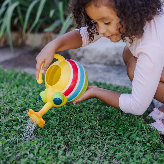 Alt view image 5 of 5 - Melissa & Doug Sunny Patch Giddy Buggy Watering Can with Flower-Shaped Spout