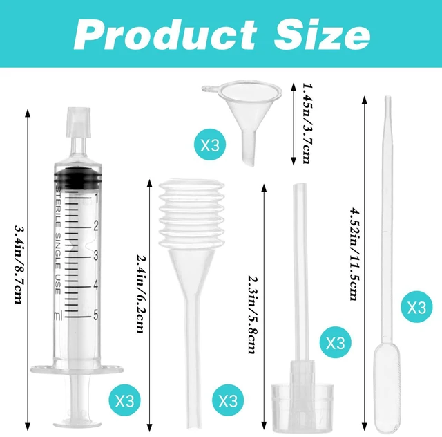 Alt view image 2 of 7 - 3-Piece Perfume Decanter and Refill Tool Kit