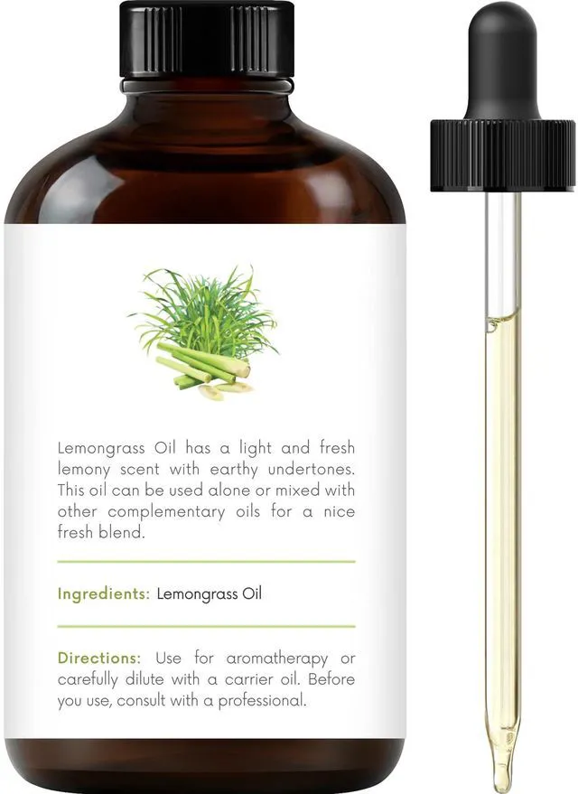 Alt view image 6 of 7 - Handcraft Blends Lemongrass Essential Oil, 4 Fl Oz