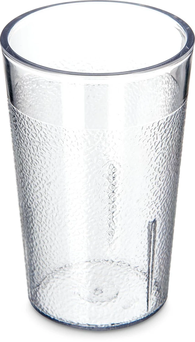 Main image of CFS 55018107 Stackable ShatterResistant Plastic Tumbler, 5 oz, Clear, 6-Pack