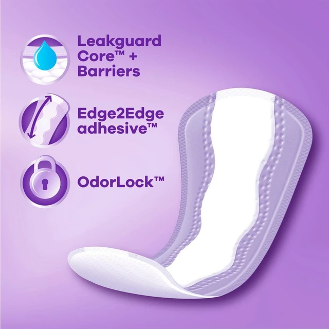 Alt view image 3 of 5 - Always Daily Extra Protect Liners, Extra Long, Scented Panty Liners, 60 Count