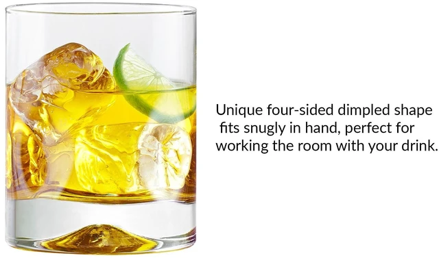 Alt view image 4 of 4 - Better Homes & Gardens Lyra Glass Drinkware Set, 4-Piece, 12.5oz