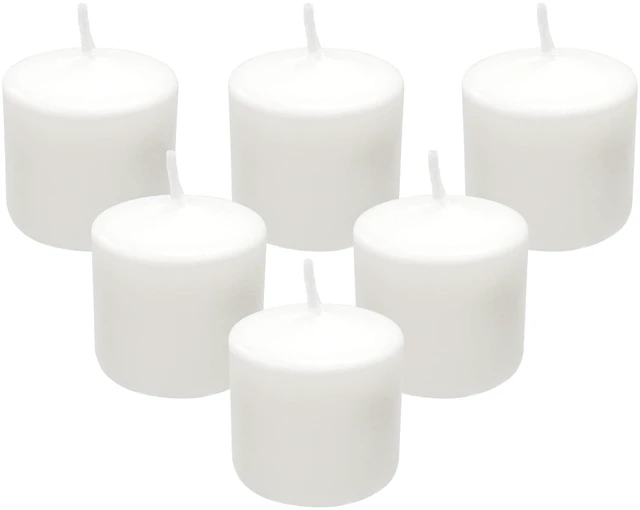 Alt view image 2 of 6 - Mainstays Unscented Votive Candles, White, 16 Count
