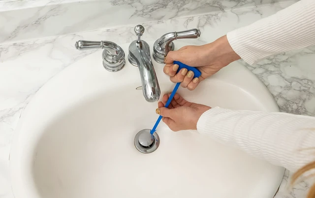 Alt view image 3 of 4 - Clorox Drain Cleaner Sticks for Hair and Drain Clogs, 20-Inch, Blue, Pack of 2