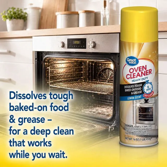 Alt view image 3 of 4 - Great Value Heavy Duty Oven Cleaner, 16oz