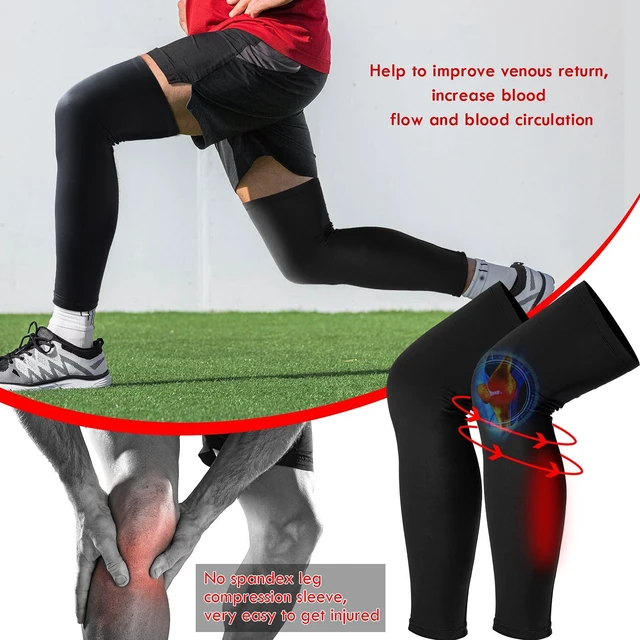 Alt view image 4 of 6 - Skylety Compression Long Leg and Knee Sleeve