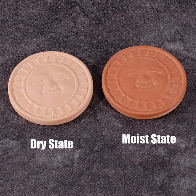 Alt view image 5 of 5 - HOT SEAL 2 Pack Terracotta Brown Sugar Saver, Sun Smiles Brown Sugar Keeper Disc for Maintaining Food Moisture, Brown Sugar Bear Softener Alternative, Food-Grade Safety
