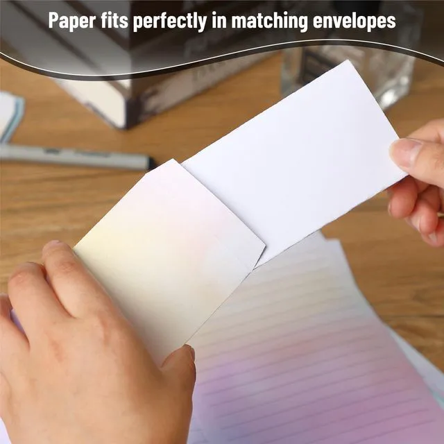 Alt view image 2 of 7 - Mr. Pen Stationery Writing Paper Set with Envelopes, 8.18" x 5.5"
