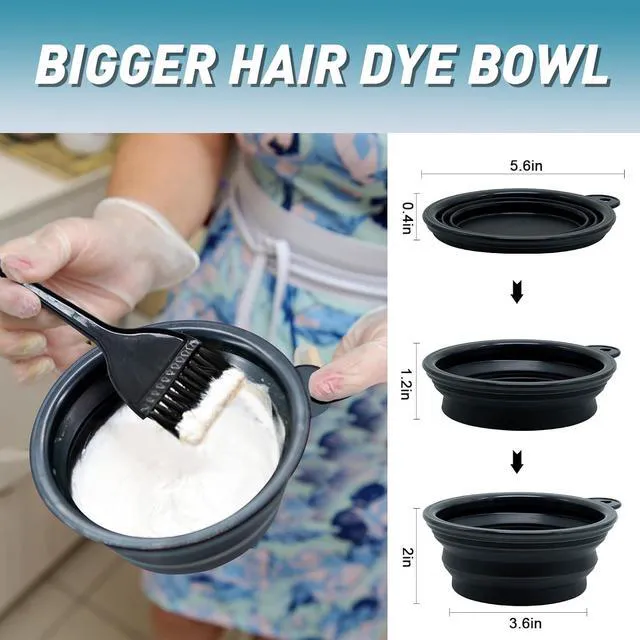 Alt view image 6 of 7 - Xarchy 19Pcs Professional Hair Bleach Kit and Hair Coloring Products