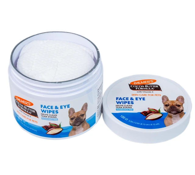 Alt view image 6 of 7 - Palmer's for Pets Face and Eye Dog Wipes, Unscented, 100 Count