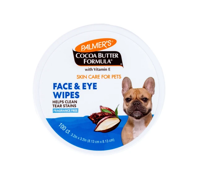 Alt view image 5 of 7 - Palmer's for Pets Face and Eye Dog Wipes, Unscented, 100 Count