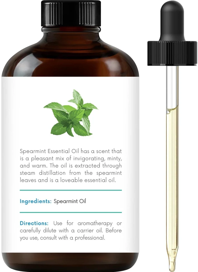 Alt view image 6 of 7 - Handcraft Blends Spearmint Essential Oil 4 Fl Oz