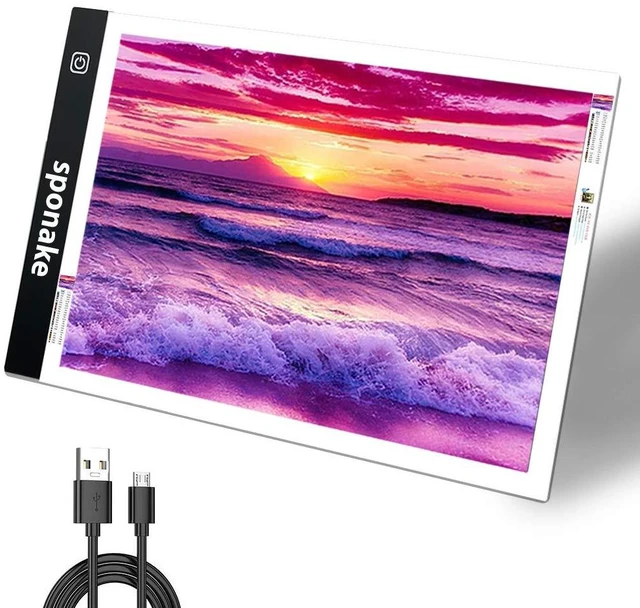 Main image of A4 Light Pad for Diamond Painting, Diamond Art Light Board, USB Powered