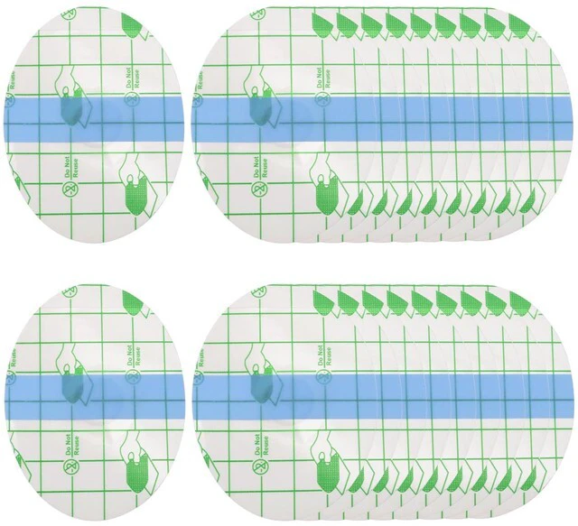 Main image of Penta Angel 40Pcs Large Disposable Breathable Waterproof Ear Stickers with Cotton Plug for Swimming Shower Surfing Snorkeling Water Sports