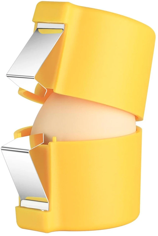 Main image of Egg Shell Opener, Egg Clip for Raw Eggs, Egg Peeler for Hard-Boiled Eggs, Kitchen Gadget to Cut Eggshells