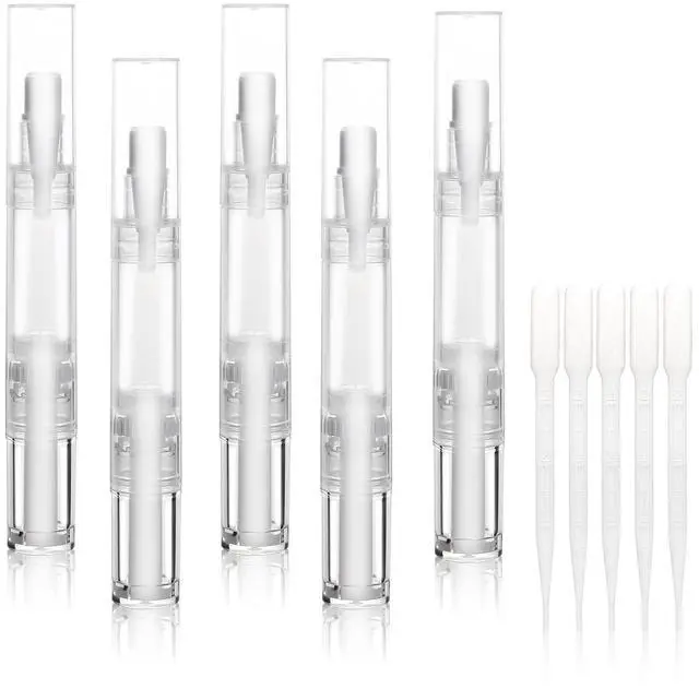 Main image of UPZIGS Empty Cuticle Oil Pen, 5ml, 5-Pack