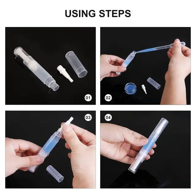 Alt view image 4 of 6 - UPZIGS Empty Cuticle Oil Pen, 5ml, 5-Pack