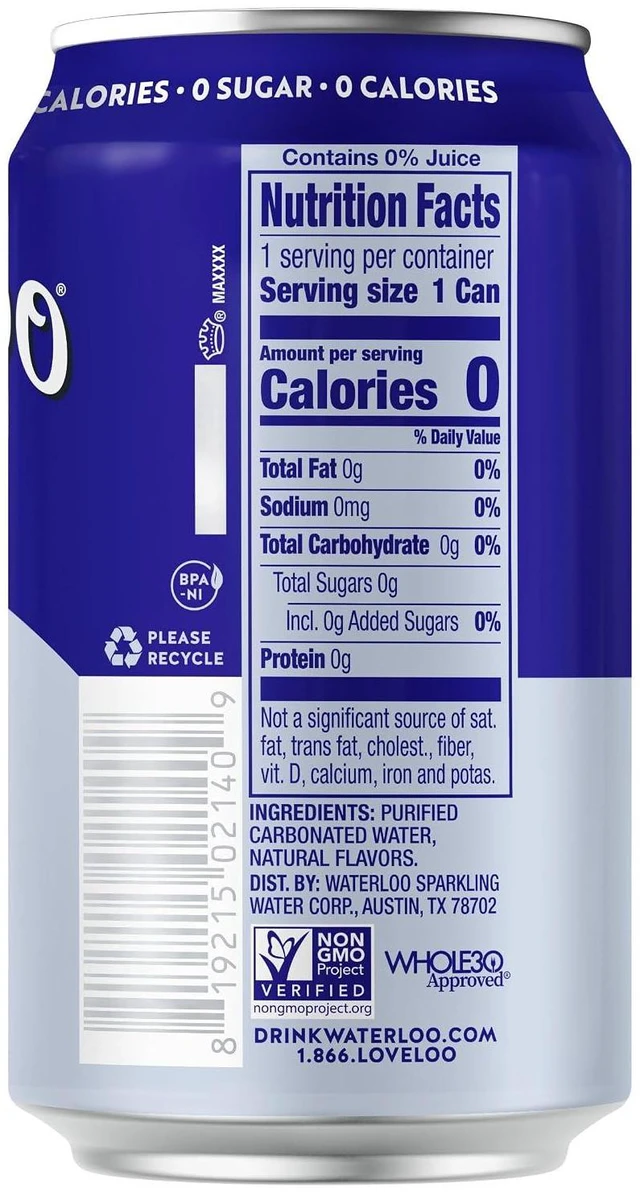 Alt view image 4 of 6 - Waterloo Blackberry Lemonade Sparkling Water, 12Fl Oz Cans, Pack of 12