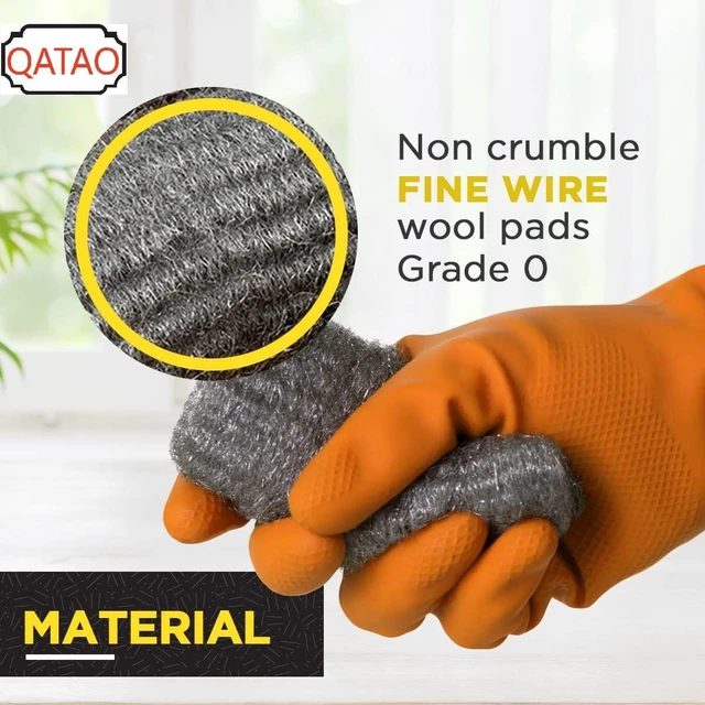 Alt view image 7 of 7 - 0000 Fine Grade Stainless Steel Wool 24-Pack for Mice Control, Rodent Proofing & Home Protection - Fills Holes, Gaps, Wood & Metal Surfaces