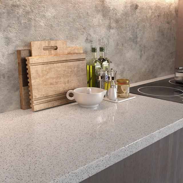 Alt view image 5 of 6 - MelunMer White Marble Contact Paper 15.7" x 118" for Countertops
