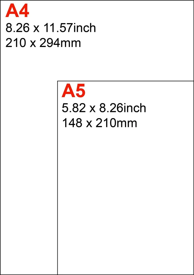 Alt view image 7 of 7 - A5 Printer Paper, 100 Sheets, 28lb Bond/70lb Text (105gsm), Bright White, 5.83 x 8.27 in (148 x 210 mm), Copy, Printing, Writing