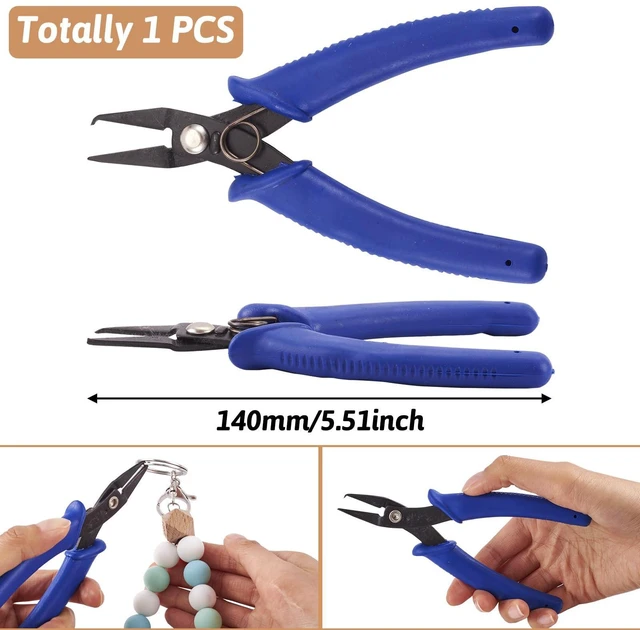 Alt view image 4 of 7 - Beadthoven Split Ring Opening Pliers for Jewelry Making, 140mm, Gunmetal