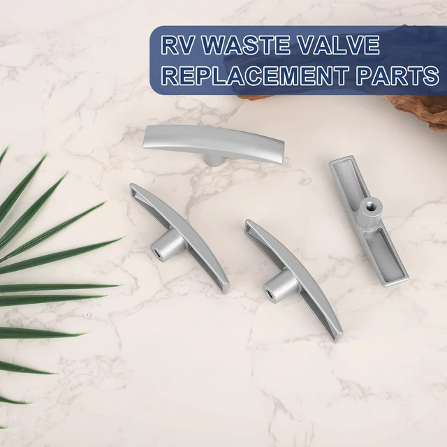 Alt view image 3 of 7 - PEUTIER RV Waste Valve Handle Replacement 2Pcs Compatible With CAMCO