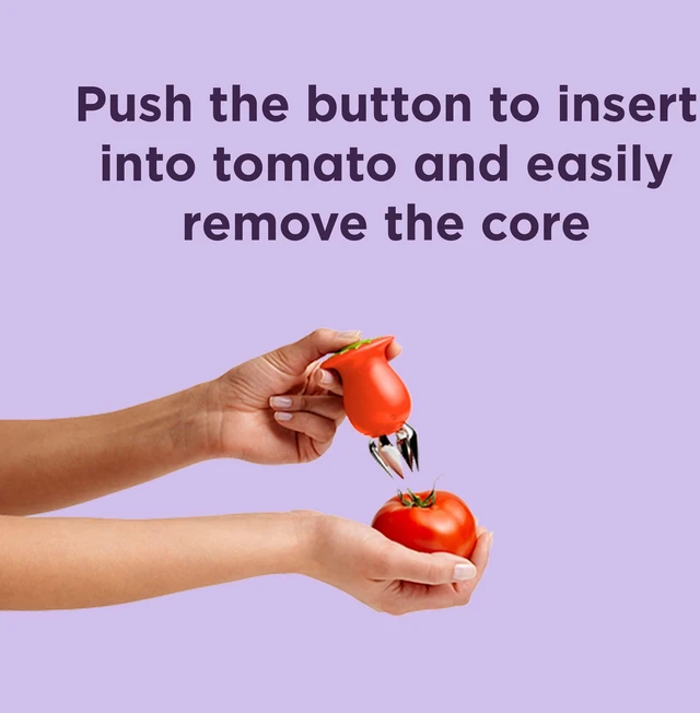 Alt view image 6 of 6 - Chef'n Hullster Tomato Huller
