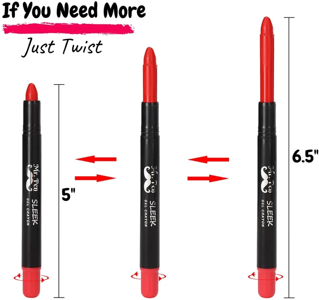 Alt view image 4 of 7 - Mr. Pen- Gel Crayons, 20 Pack, Twistable, Non-Toxic