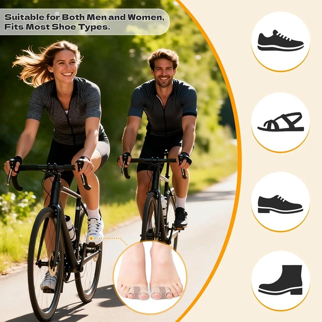 Alt view image 2 of 7 - 4 PCS Toe Spacers for Women and Men