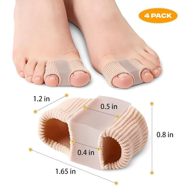 Alt view image 5 of 7 - 4 PCS Toe Spacers for Women and Men